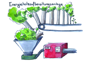 Energieholzaufbereitungsanlage